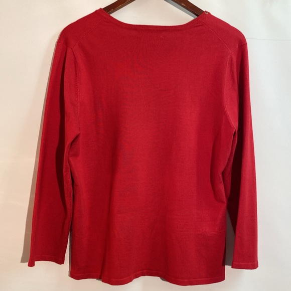 Cable & Gauge - 3/4 sleeve Sweater. Size XL - Picture 2 of 8